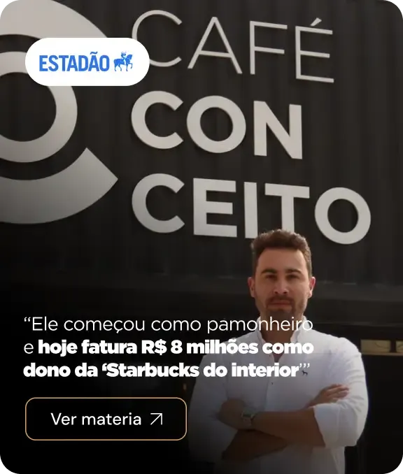 Matéria Estadão sobre o Café Conceito